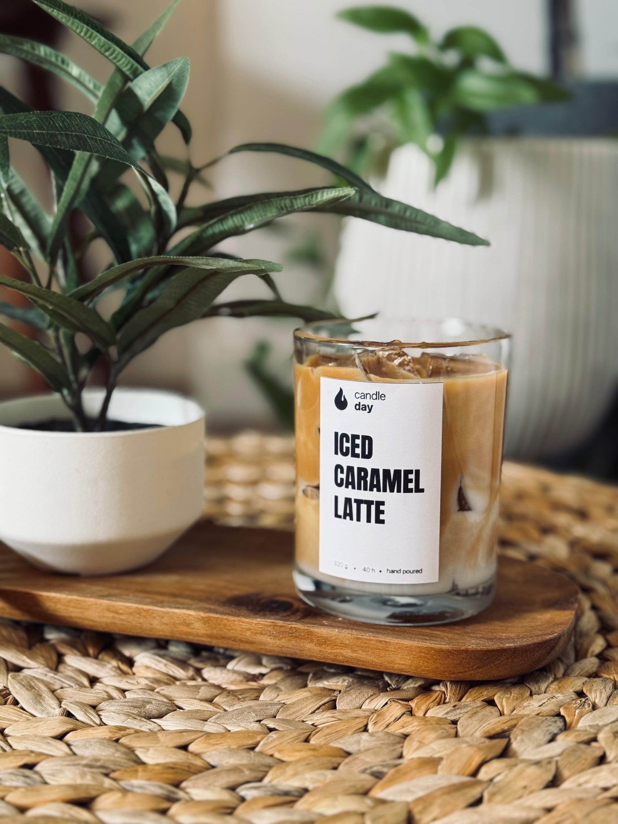 Iced Caramel Latte Candle