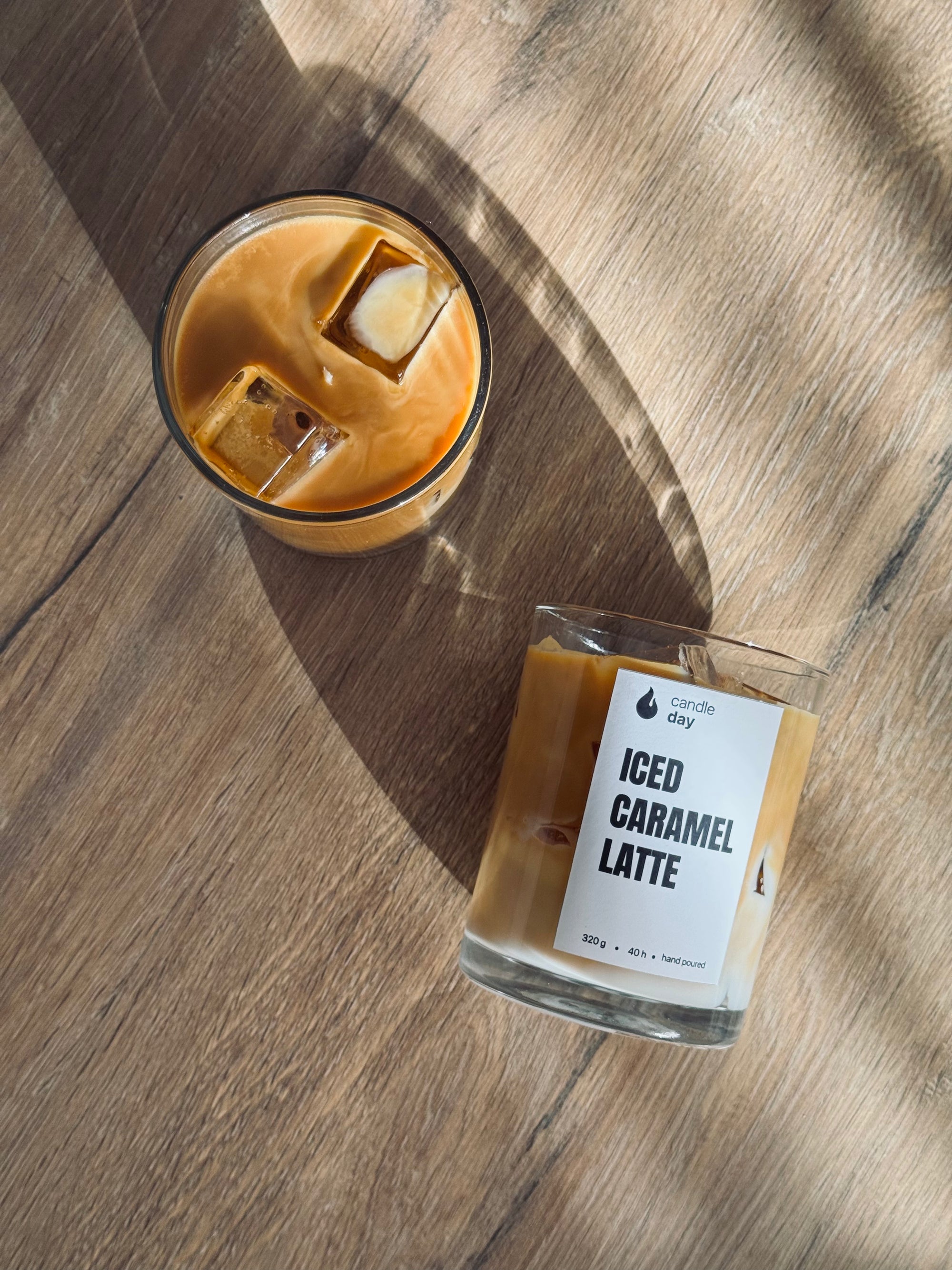 Iced Caramel Latte Candle
